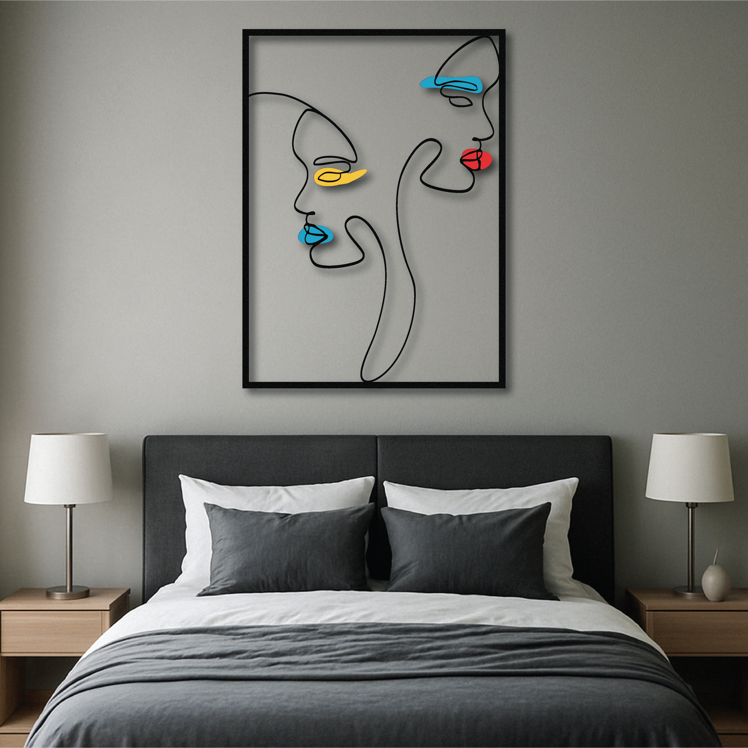 Vivid Expression – Multicolor Metal Sign Collection